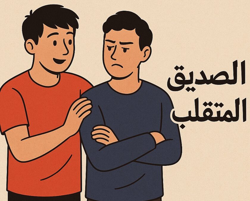 💔 صداقة بلا ثبات… وجهٌ يبتسم اليوم ويغيب غدًا