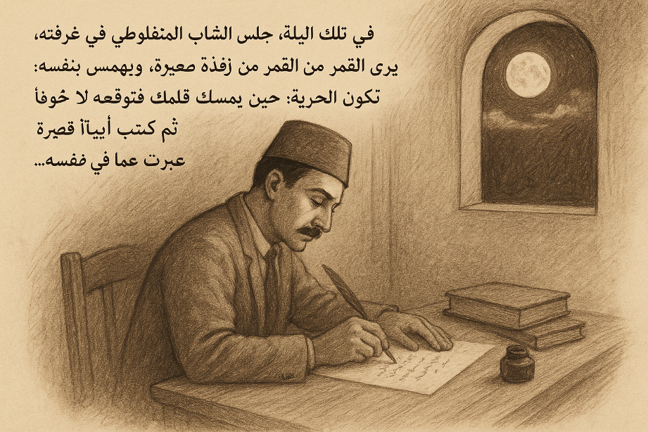 حكاية المنفلوطي مع الشعر